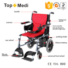 Topmedi Double Controller Electric Power Mobility Wheelchair